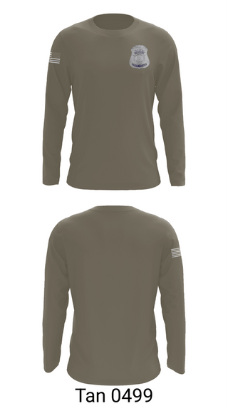 Long Sleeve Performance Shirt, Virginia State Police, Police, Teamtime, Team time, sublimation, custom sports apparel, team uniforms, spirit wear, spiritwear, sports uniforms, custom shirts, team store, custom team store, fundraiser sports, apparel fundraiser
