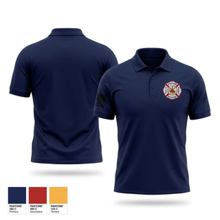 Short Sleeve Performance Polo, Stafford Fire Department, Fire Department, Teamtime, Team time, sublimation, custom sports apparel, team uniforms, spirit wear, spiritwear, sports uniforms, custom shirts, team store, custom team store, fundraiser sports, apparel fundraiser