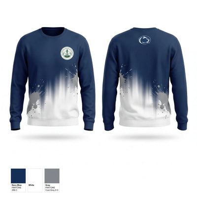 PSU Bass Fishing Crew Neck Sweatshirt - 1