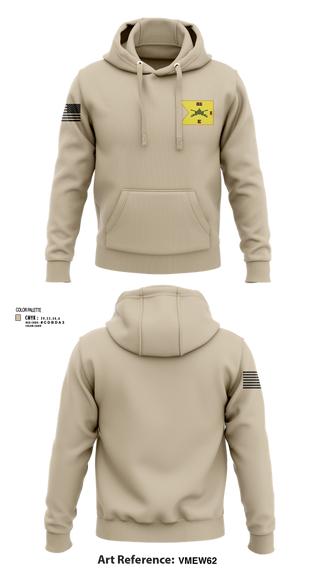 Hoodie, E1-81 AR BDE, , Teamtime, Team time, sublimation, custom sports apparel, team uniforms, spirit wear, spiritwear, sports uniforms, custom shirts, team store, custom team store, fundraiser sports, apparel fundraiser