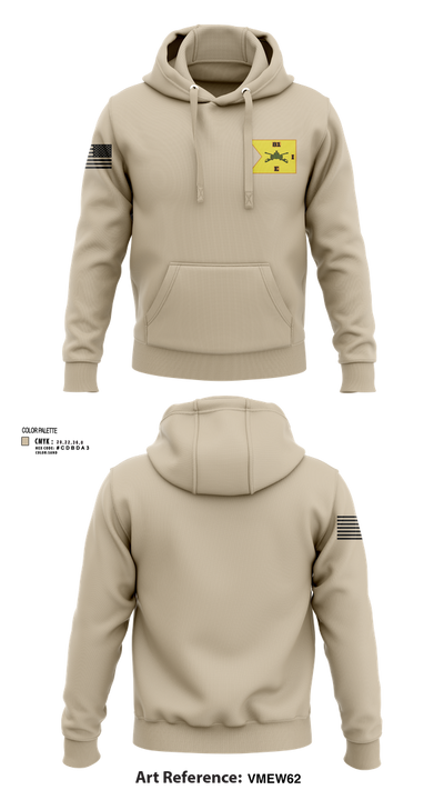 E1-81 AR BDE 50665632 Hoodie - 102