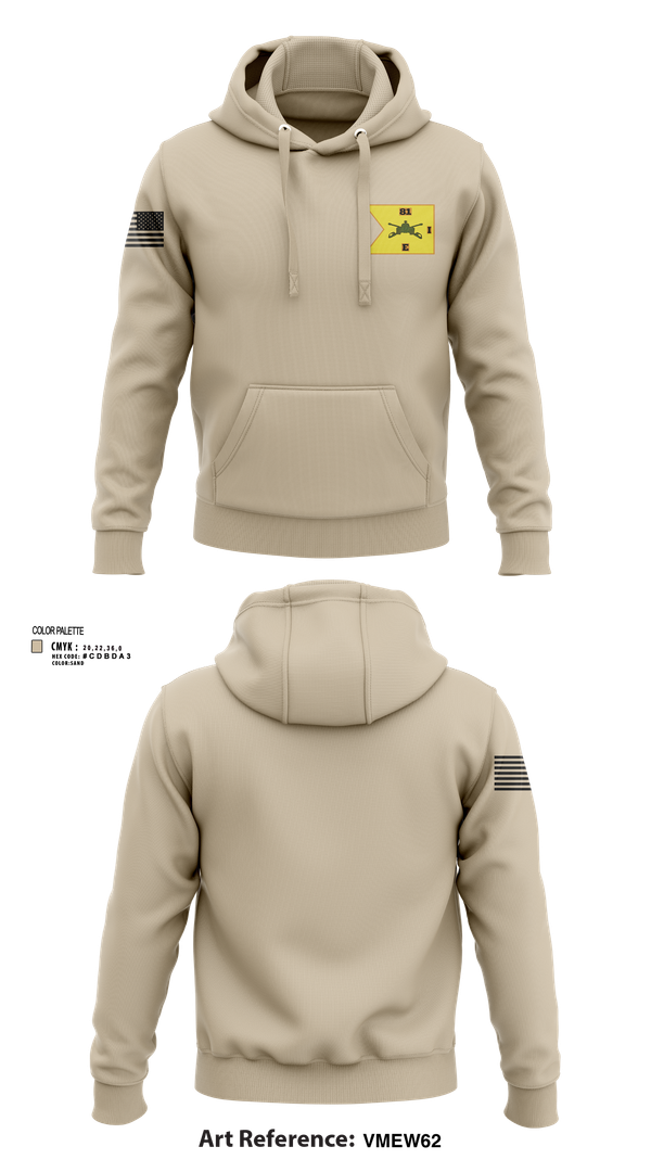 Hoodie, E1-81 AR BDE, , Teamtime, Team time, sublimation, custom sports apparel, team uniforms, spirit wear, spiritwear, sports uniforms, custom shirts, team store, custom team store, fundraiser sports, apparel fundraiser