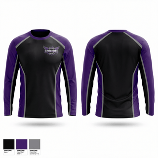 Long Sleeve Performance Shirt, Oklahoma Lookouts, Softball, Teamtime, Team time, sublimation, custom sports apparel, team uniforms, spirit wear, spiritwear, sports uniforms, custom shirts, team store, custom team store, fundraiser sports, apparel fundraiser