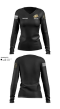 319th TC 85410339 Women's Long Sleeve V-neck Shirt - 21