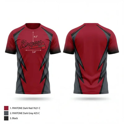 Boro braves 69160863 Short Sleeve Performance Shirt - 1