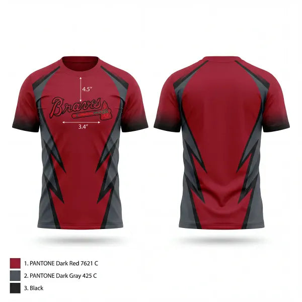 Short Sleeve Performance Shirt, Boro BravesBoro braves, Baseball, Teamtime, Team time, sublimation, custom sports apparel, team uniforms, spirit wear, spiritwear, sports uniforms, custom shirts, team store, custom team store, fundraiser sports, apparel fundraiser