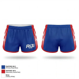 Womens Shorts, RBI, Softball, Teamtime, Team time, sublimation, custom sports apparel, team uniforms, spirit wear, spiritwear, sports uniforms, custom shirts, team store, custom team store, fundraiser sports, apparel fundraiser