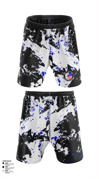 Athletic Shorts With Pockets, Mansfield Martial Arts Center, , Teamtime, Team time, sublimation, custom sports apparel, team uniforms, spirit wear, spiritwear, sports uniforms, custom shirts, team store, custom team store, fundraiser sports, apparel fundraiser