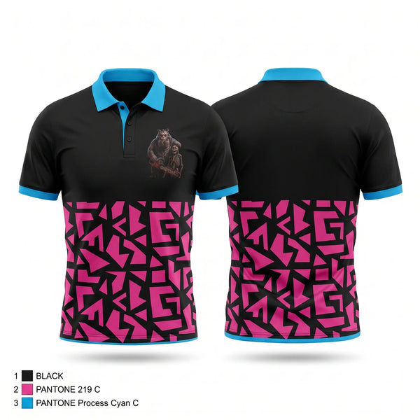 Short Sleeve Performance Polo, Scary hippos, Baseball, Teamtime, Team time, sublimation, custom sports apparel, team uniforms, spirit wear, spiritwear, sports uniforms, custom shirts, team store, custom team store, fundraiser sports, apparel fundraiser
