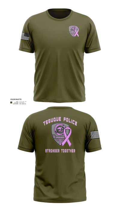 Tesuque Police Dept 47912639 Short Sleeve Performance Shirt - 23
