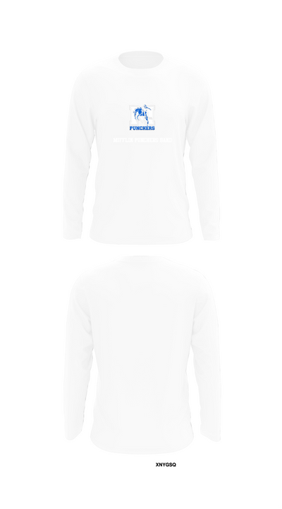 Mifflin Punchers Band 46998684 Long Sleeve Performance Shirt 8