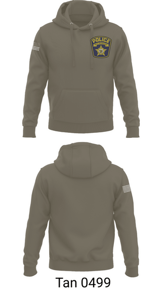Hoodie, West Milwaukee Police Department, Police, Teamtime, Team time, sublimation, custom sports apparel, team uniforms, spirit wear, spiritwear, sports uniforms, custom shirts, team store, custom team store, fundraiser sports, apparel fundraiser