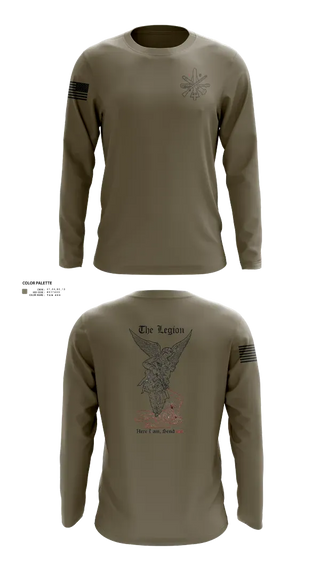 Long Sleeve Performance Shirt, 1st Platoon / B CO / 2-5 CAV, Army, Teamtime, Team time, sublimation, custom sports apparel, team uniforms, spirit wear, spiritwear, sports uniforms, custom shirts, team store, custom team store, fundraiser sports, apparel fundraiser