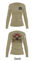 Charlie Battery 2-114th FA 47332730 Women's Long Sleeve V-neck Shirt - 92