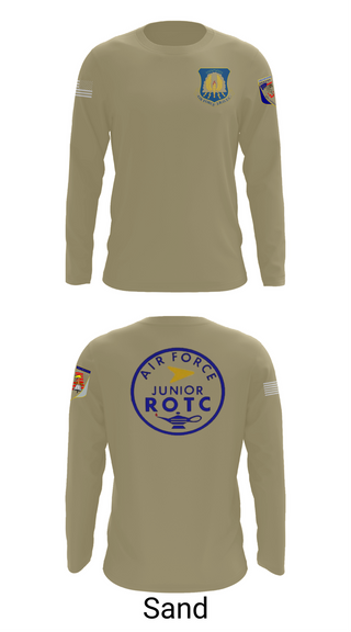 Long Sleeve Performance Shirt, 61st Eagle Squadron, Air Force, Teamtime, Team time, sublimation, custom sports apparel, team uniforms, spirit wear, spiritwear, sports uniforms, custom shirts, team store, custom team store, fundraiser sports, apparel fundraiser