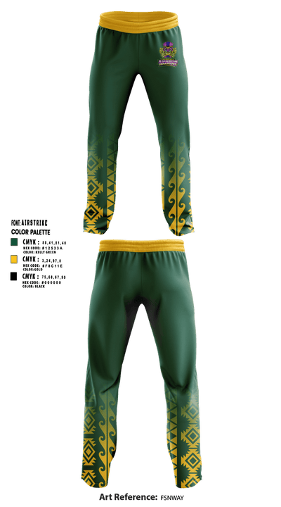 Polish Hill Rainbow Warriors 46803430 Sweatpants - 1