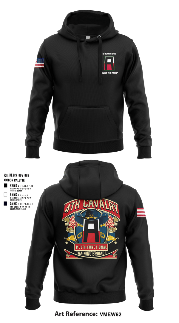 Hoodie, 4/409th BSB, Army, Teamtime, Team time, sublimation, custom sports apparel, team uniforms, spirit wear, spiritwear, sports uniforms, custom shirts, team store, custom team store, fundraiser sports, apparel fundraiser