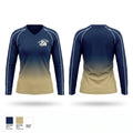 Everett Alvarez Eagles 10380799 Women's Long Sleeve V-neck Shirt - 1