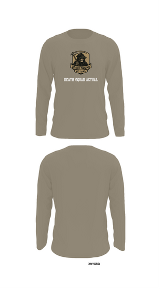 Long Sleeve Performance Shirt, Death Squad Actual, E-Sports, Teamtime, Team time, sublimation, custom sports apparel, team uniforms, spirit wear, spiritwear, sports uniforms, custom shirts, team store, custom team store, fundraiser sports, apparel fundraiser