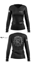 FMS 6 49116590 Women's Long Sleeve V-neck Shirt - 3