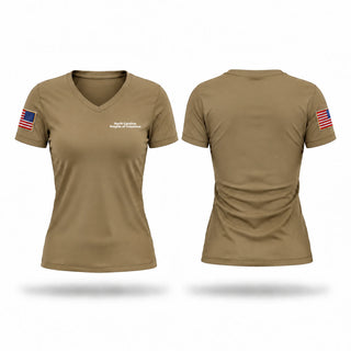 Womens Short Sleeve Vneck Shirt, North Carolina Knights of Columbus, EMS/EMT, Teamtime, Team time, sublimation, custom sports apparel, team uniforms, spirit wear, spiritwear, sports uniforms, custom shirts, team store, custom team store, fundraiser sports, apparel fundraiser