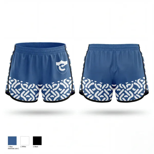 Womens Shorts, Cate School Track & Field, Track & Field, Teamtime, Team time, sublimation, custom sports apparel, team uniforms, spirit wear, spiritwear, sports uniforms, custom shirts, team store, custom team store, fundraiser sports, apparel fundraiser