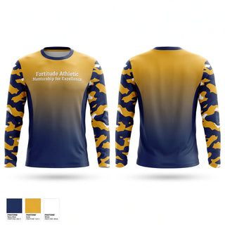 Long Sleeve Performance Shirt, Fortitude Athletic Mentorship for Excellence, Softball, Teamtime, Team time, sublimation, custom sports apparel, team uniforms, spirit wear, spiritwear, sports uniforms, custom shirts, team store, custom team store, fundraiser sports, apparel fundraiser