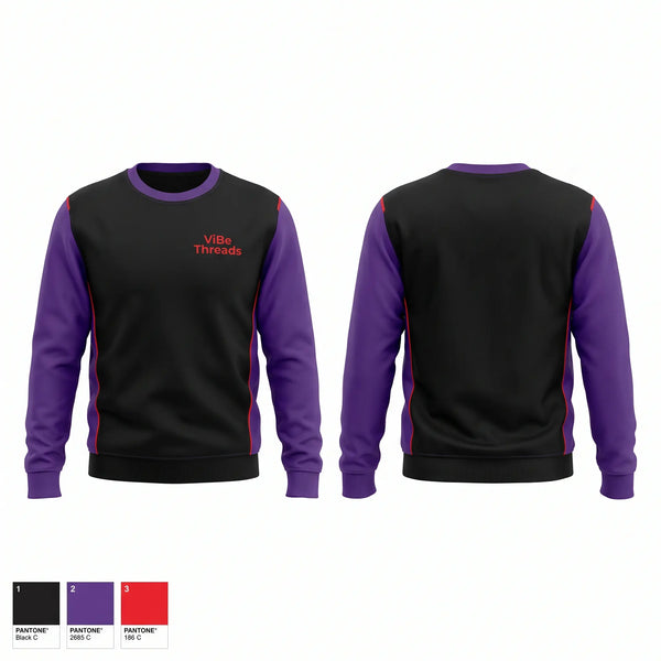 Crew Neck Sweatshirt, ViBe Threads, Cheer, Teamtime, Team time, sublimation, custom sports apparel, team uniforms, spirit wear, spiritwear, sports uniforms, custom shirts, team store, custom team store, fundraiser sports, apparel fundraiser