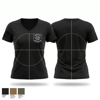 Womens Short Sleeve Vneck Shirt, CSU, Police, Teamtime, Team time, sublimation, custom sports apparel, team uniforms, spirit wear, spiritwear, sports uniforms, custom shirts, team store, custom team store, fundraiser sports, apparel fundraiser