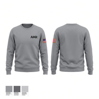 Crew Neck Sweatshirt, AMR, EMS/EMT, Teamtime, Team time, sublimation, custom sports apparel, team uniforms, spirit wear, spiritwear, sports uniforms, custom shirts, team store, custom team store, fundraiser sports, apparel fundraiser