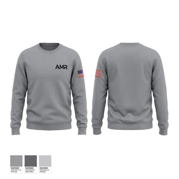 Crew Neck Sweatshirt, AMR, EMS/EMT, Teamtime, Team time, sublimation, custom sports apparel, team uniforms, spirit wear, spiritwear, sports uniforms, custom shirts, team store, custom team store, fundraiser sports, apparel fundraiser