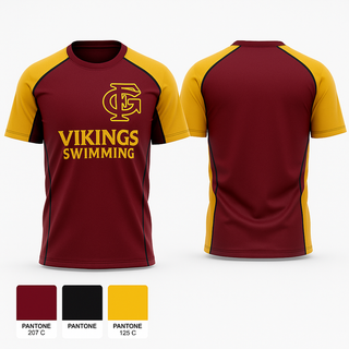 Short Sleeve Performance Shirt, Forest Grove High School Swimming, Swimming, Teamtime, Team time, sublimation, custom sports apparel, team uniforms, spirit wear, spiritwear, sports uniforms, custom shirts, team store, custom team store, fundraiser sports, apparel fundraiser