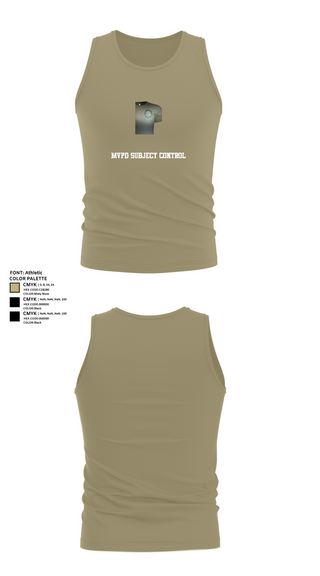 Tank Top, MVPD Subject Control, , Teamtime, Team time, sublimation, custom sports apparel, team uniforms, spirit wear, spiritwear, sports uniforms, custom shirts, team store, custom team store, fundraiser sports, apparel fundraiser