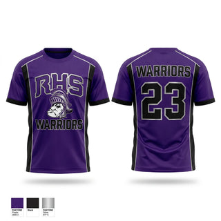 Soft Poly Tee Cotton Like Feel, RIVERSIDE WARRIORS, , Teamtime, Team time, sublimation, custom sports apparel, team uniforms, spirit wear, spiritwear, sports uniforms, custom shirts, team store, custom team store, fundraiser sports, apparel fundraiser