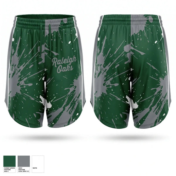 Womens Shorts, Raleigh Oaks, Baseball, Teamtime, Team time, sublimation, custom sports apparel, team uniforms, spirit wear, spiritwear, sports uniforms, custom shirts, team store, custom team store, fundraiser sports, apparel fundraiser