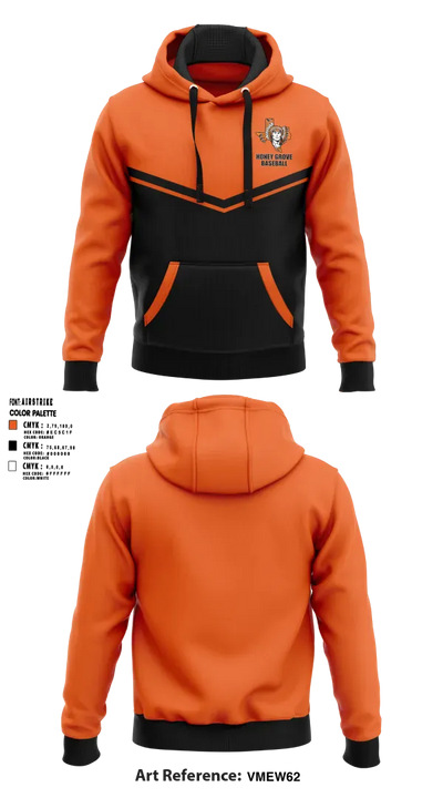 Honey Grove Baseball 79454883 Hoodie - 2