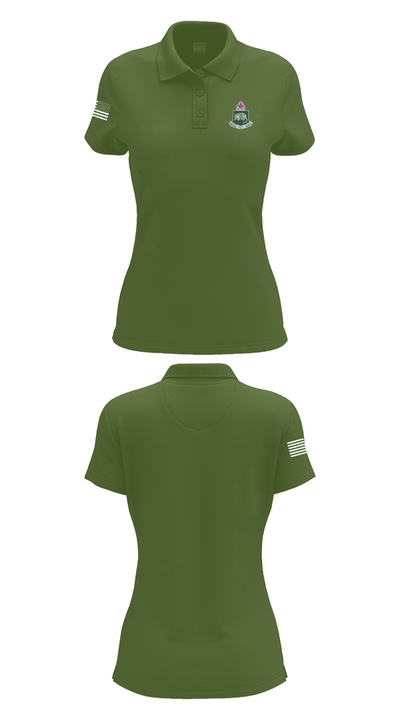1-35 conquerors 73648216 Women's Short Sleeve Performance Polo  - 55