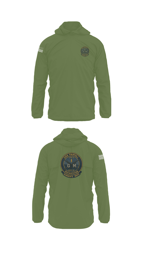 Windbreaker, USS TRIPOLI, , Teamtime, Team time, sublimation, custom sports apparel, team uniforms, spirit wear, spiritwear, sports uniforms, custom shirts, team store, custom team store, fundraiser sports, apparel fundraiser