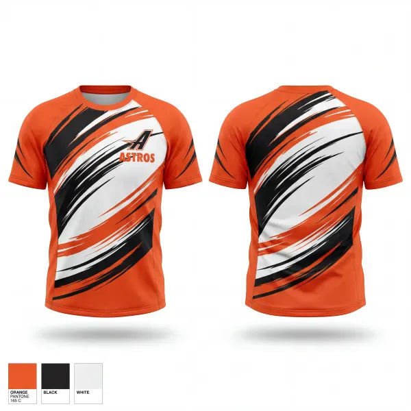 Old School Cotton Feel Shirt, Astros, Baseball, Teamtime, Team time, sublimation, custom sports apparel, team uniforms, spirit wear, spiritwear, sports uniforms, custom shirts, team store, custom team store, fundraiser sports, apparel fundraiser