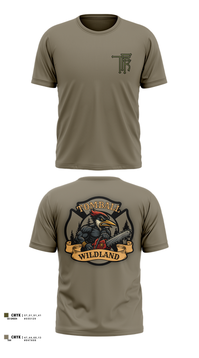 Tomball Wildland 83811767 Short Sleeve Performance Shirt - 2