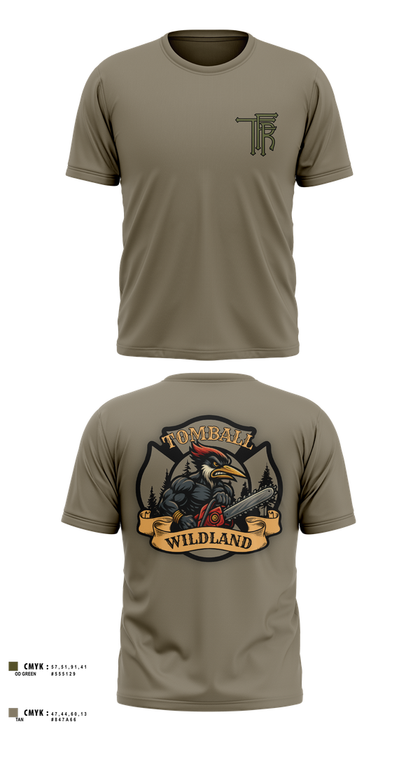 Short Sleeve Performance Shirt, Tomball Wildland, , Teamtime, Team time, sublimation, custom sports apparel, team uniforms, spirit wear, spiritwear, sports uniforms, custom shirts, team store, custom team store, fundraiser sports, apparel fundraiser