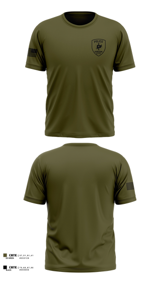 Short Sleeve Performance Shirt, Union City Police, Police, Teamtime, Team time, sublimation, custom sports apparel, team uniforms, spirit wear, spiritwear, sports uniforms, custom shirts, team store, custom team store, fundraiser sports, apparel fundraiser