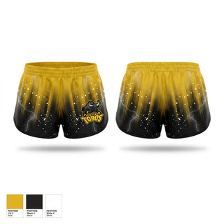 Womens Shorts, Montera Toros, Track & Field, Teamtime, Team time, sublimation, custom sports apparel, team uniforms, spirit wear, spiritwear, sports uniforms, custom shirts, team store, custom team store, fundraiser sports, apparel fundraiser