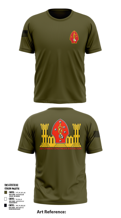 2nd CEB 79649715 Short Sleeve Performance Shirt - 1