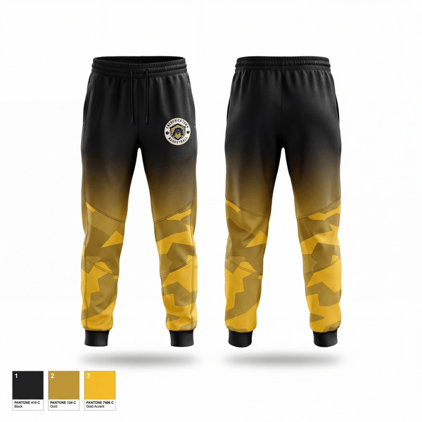 Joggers, Blackcats, Men's Basketball, Teamtime, Team time, sublimation, custom sports apparel, team uniforms, spirit wear, spiritwear, sports uniforms, custom shirts, team store, custom team store, fundraiser sports, apparel fundraiser