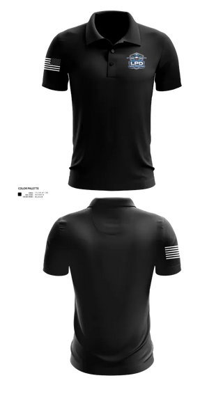 Short Sleeve Performance Polo, LPD Drone Operations, Police, Teamtime, Team time, sublimation, custom sports apparel, team uniforms, spirit wear, spiritwear, sports uniforms, custom shirts, team store, custom team store, fundraiser sports, apparel fundraiser