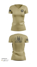 Franklin County Sheriffs Office 473730 Women's Short Sleeve V-neck Shirt - 111