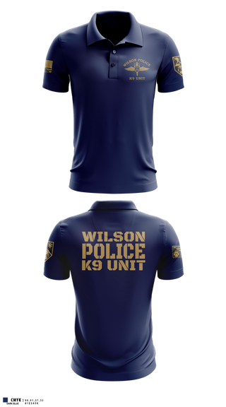 Short Sleeve Performance Polo, K9, Police, Teamtime, Team time, sublimation, custom sports apparel, team uniforms, spirit wear, spiritwear, sports uniforms, custom shirts, team store, custom team store, fundraiser sports, apparel fundraiser