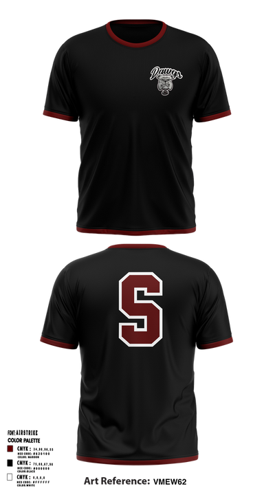 Sobrato HS Bulldogs 65561027 Short Sleeve Performance Shirt - 3
