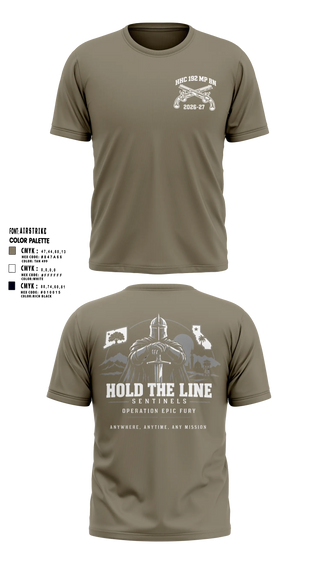 Short Sleeve Performance Shirt, 192nd MP BN, Army, Teamtime, Team time, sublimation, custom sports apparel, team uniforms, spirit wear, spiritwear, sports uniforms, custom shirts, team store, custom team store, fundraiser sports, apparel fundraiser